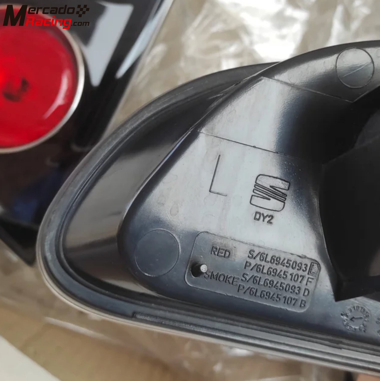 Pilotos originales seat sport ibiza cupra 6l