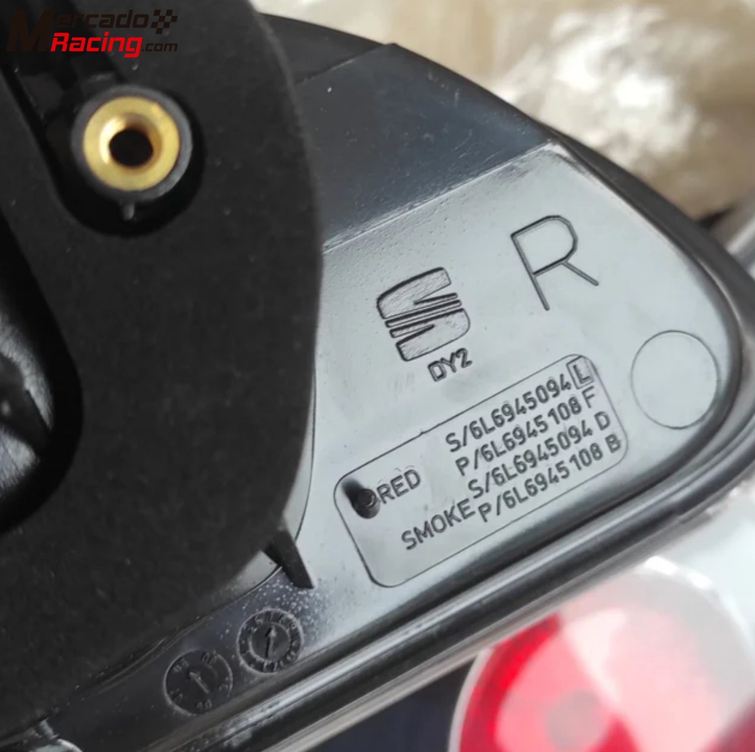 Pilotos originales seat sport ibiza cupra 6l