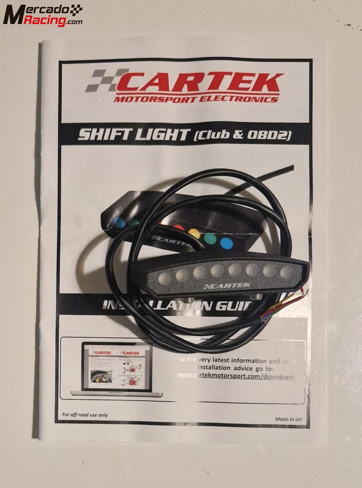 Shift light cartek