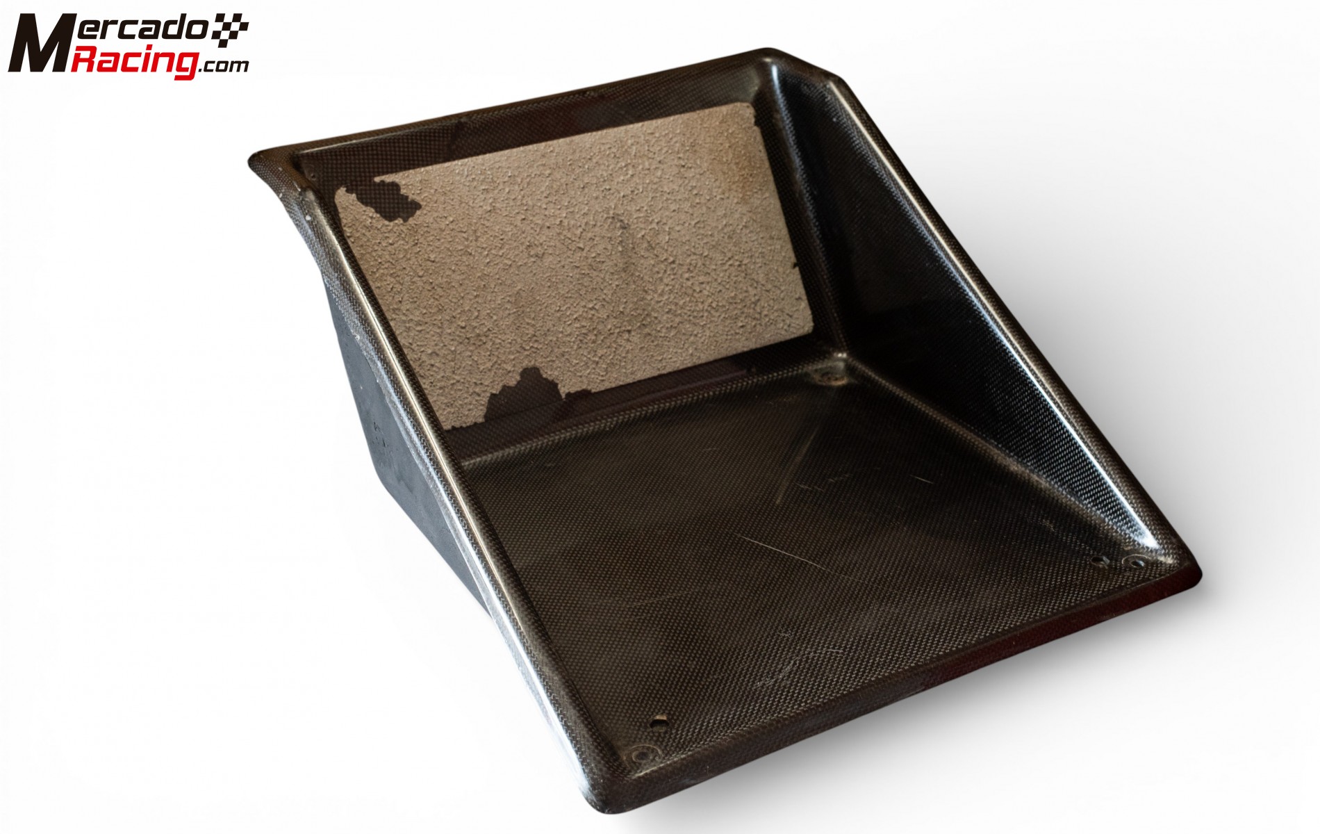 Reposapiés copiloto fibra de carbono