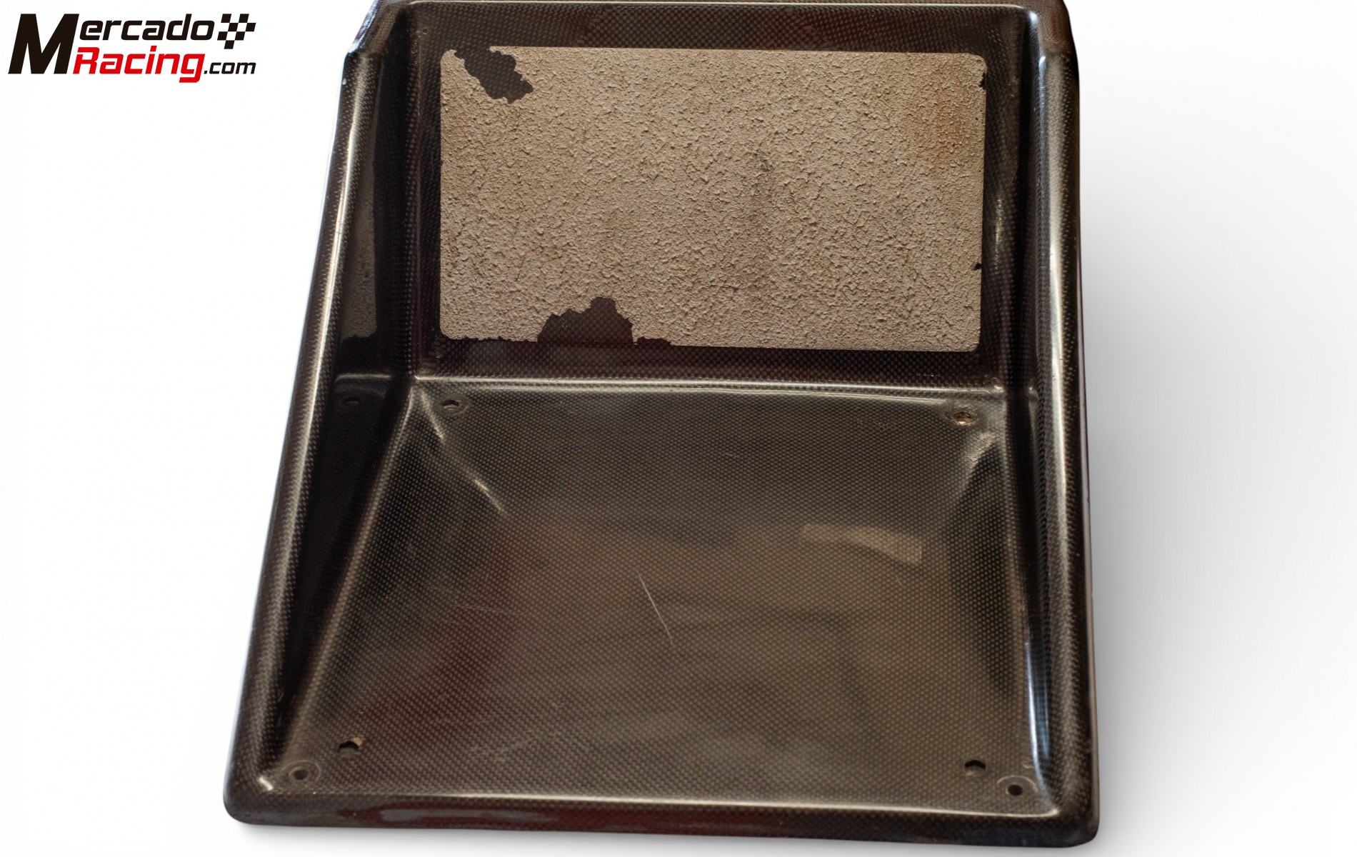 Reposapiés copiloto fibra de carbono