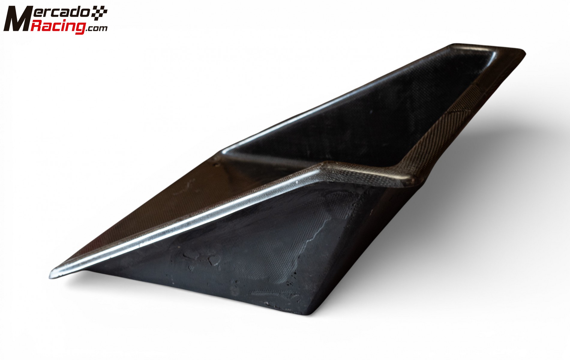 Reposapiés copiloto fibra de carbono