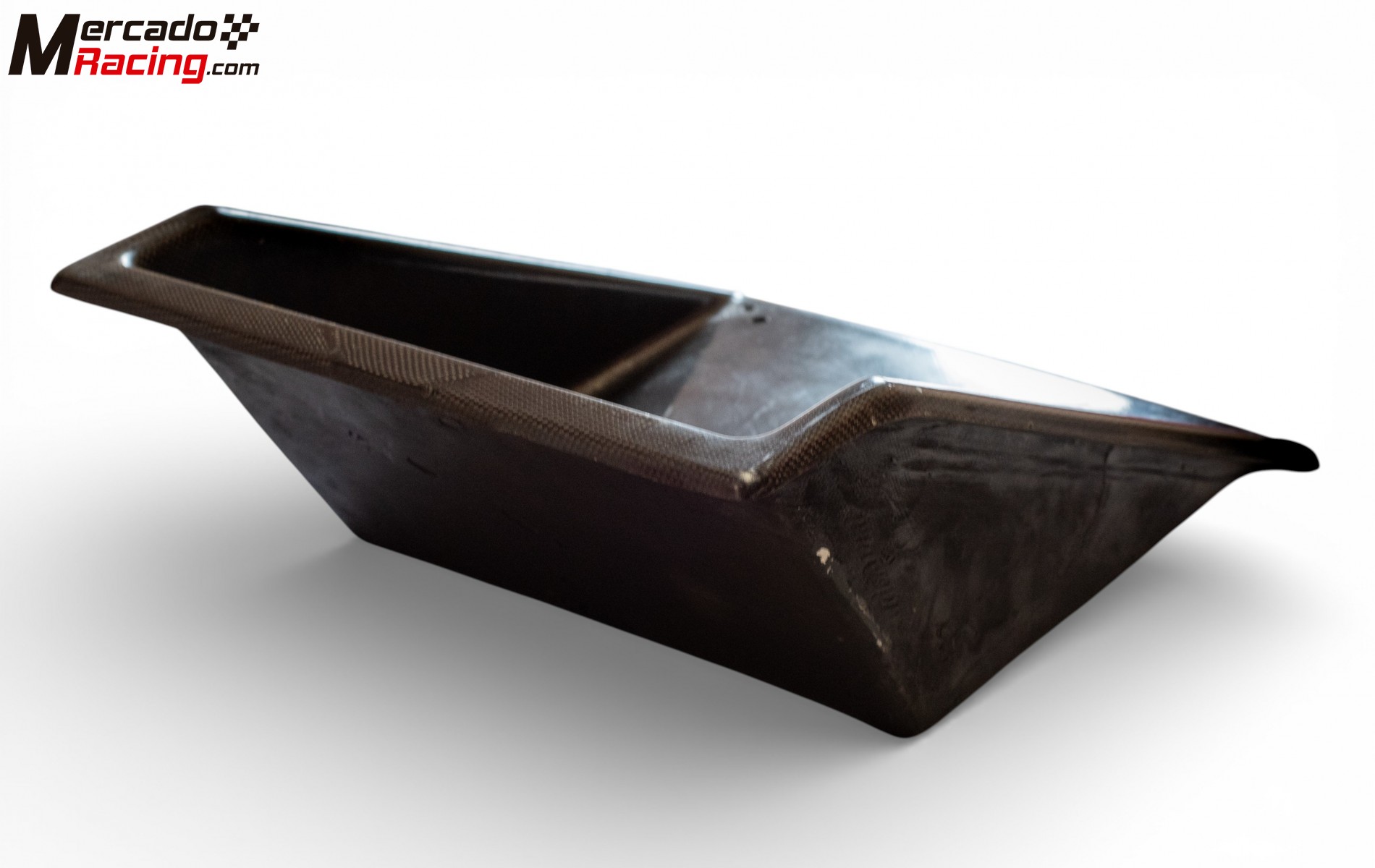 Reposapiés copiloto fibra de carbono