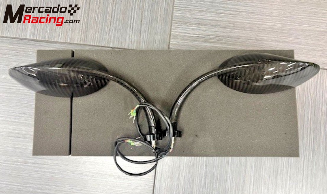 Pagani huayra fiber side mirrors 