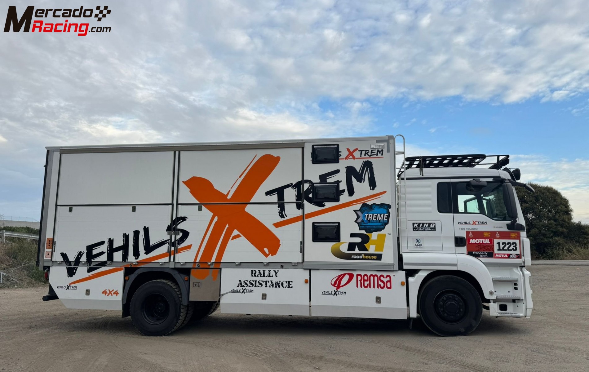 Camión man tgs  4x4   asistencia full ( taller-vivienda )