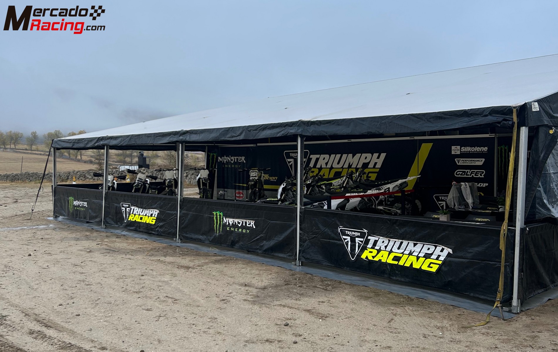 Se vende conjunto tractora más remolque vivienda taller más toldo steigmaier