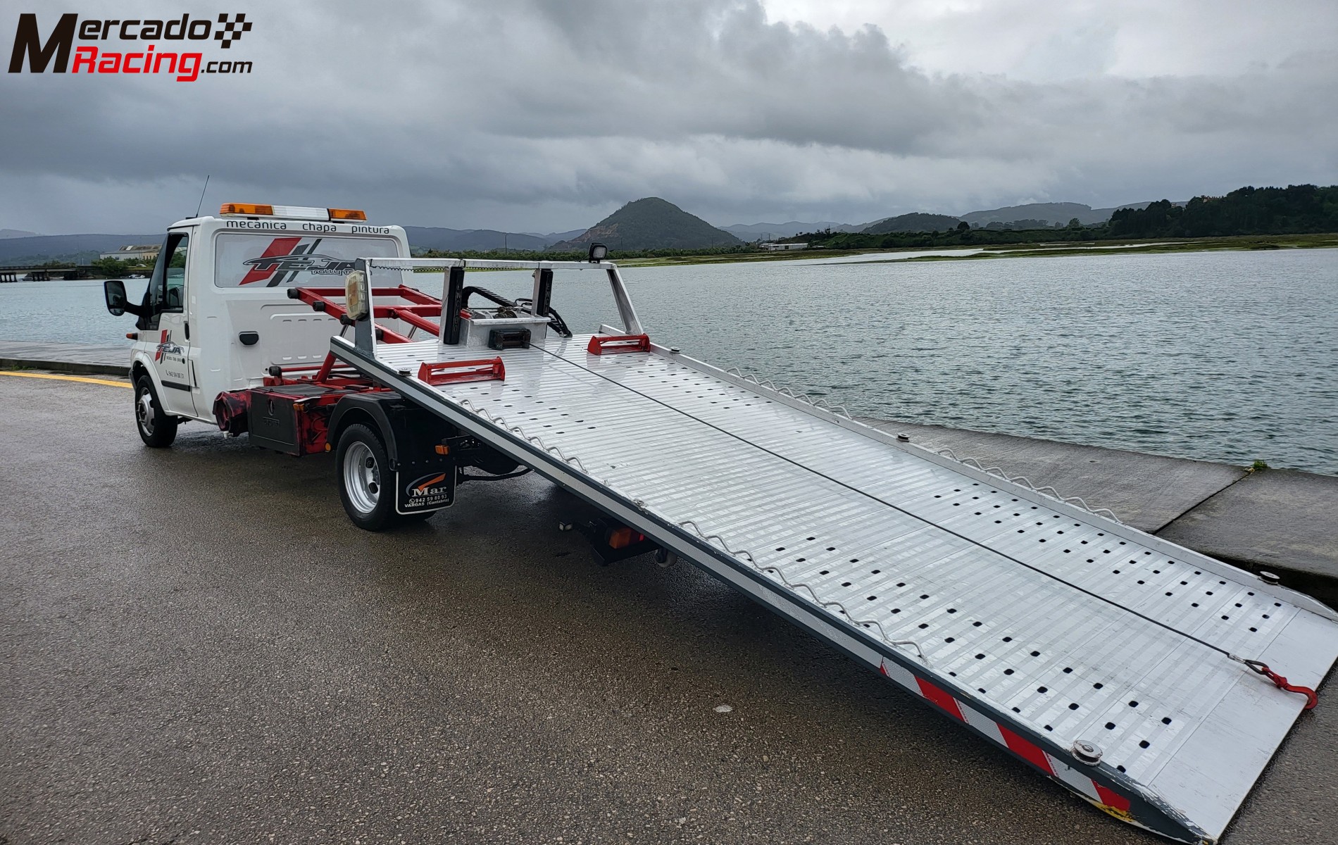 Grua porta coches 3.500 kg 