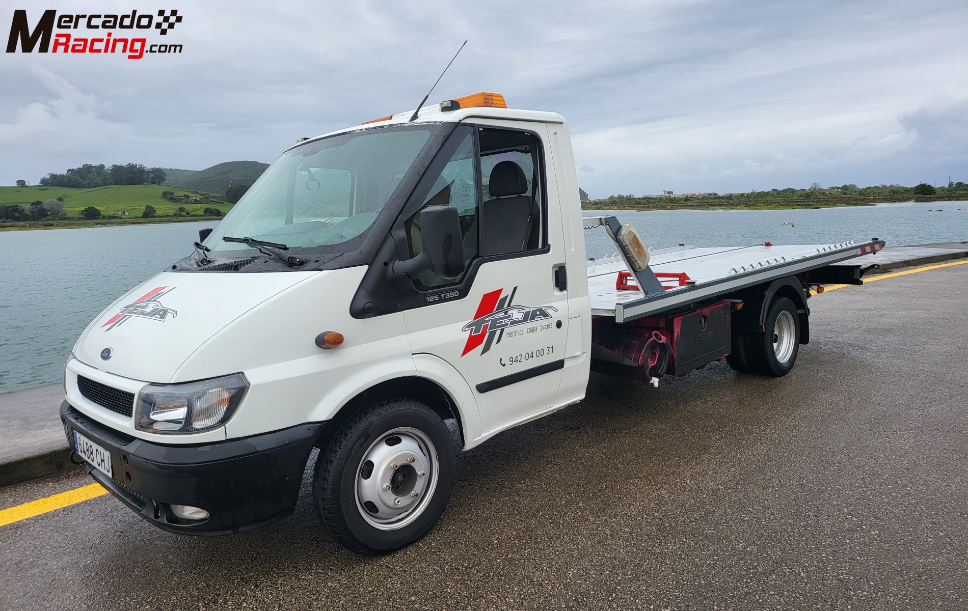 Grua porta coches 3.500 kg 