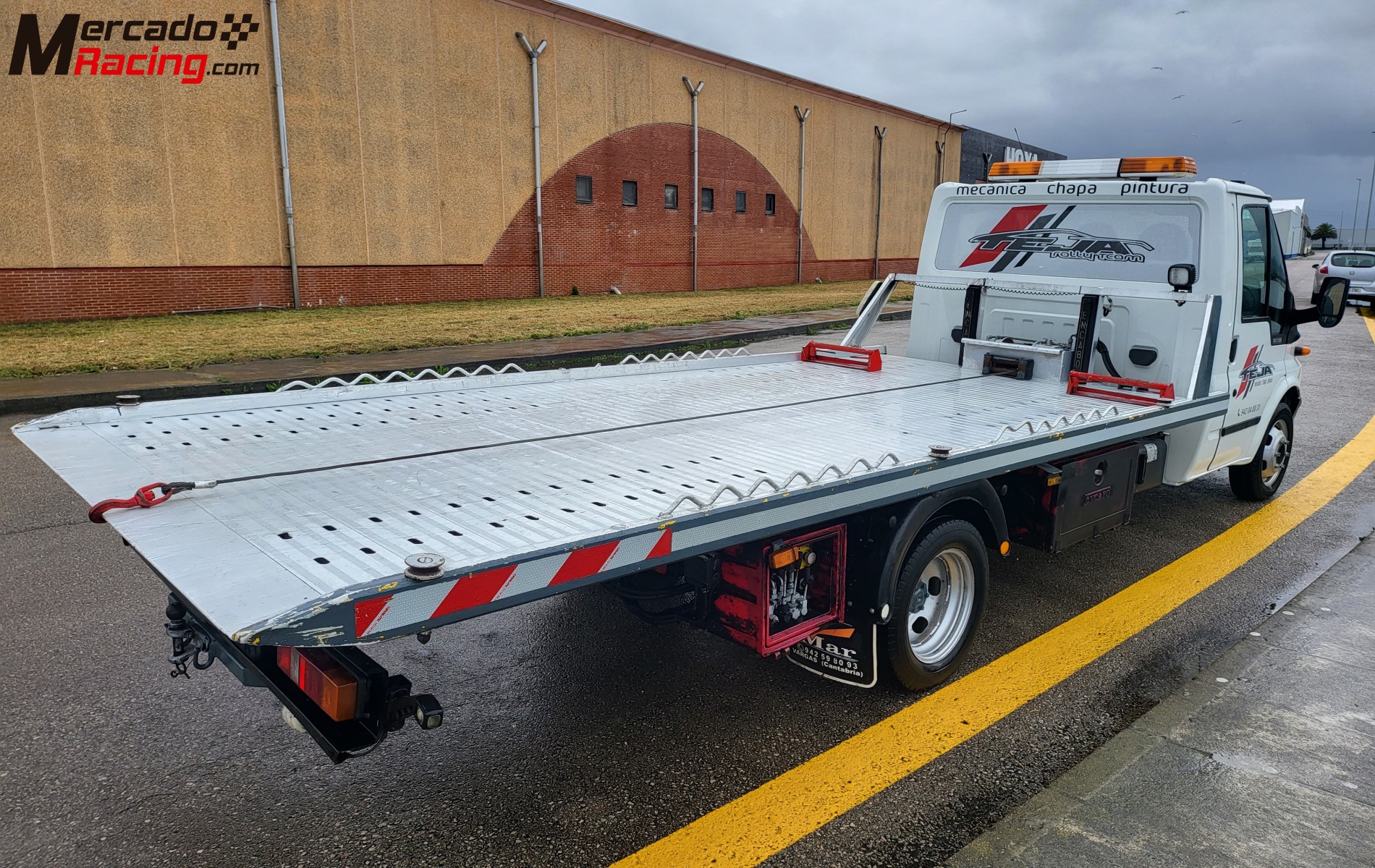 Grua porta coches 3.500 kg 