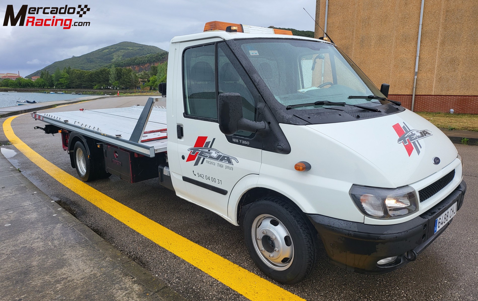 Grua porta coches 3.500 kg 