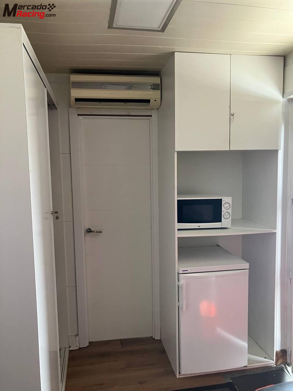 Camion man 460 + semirremolque taller-vivienda para carreras motos/quads