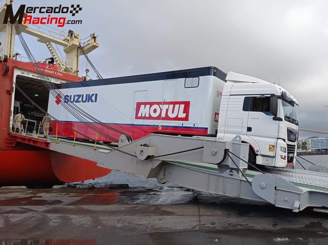 Semiremolque para asistencia y transporte