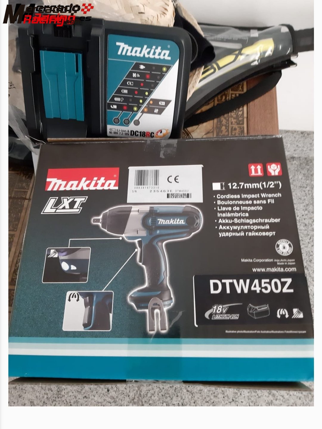 Se vende llave de impacto inalámbrica