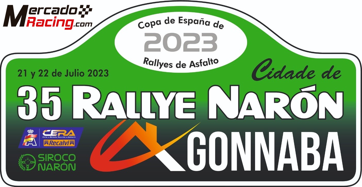 Copiloto cera rally narón 2023