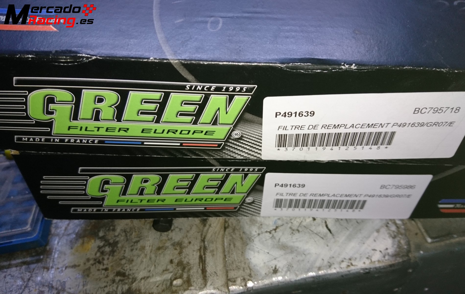 Dos filtros green nuevos 