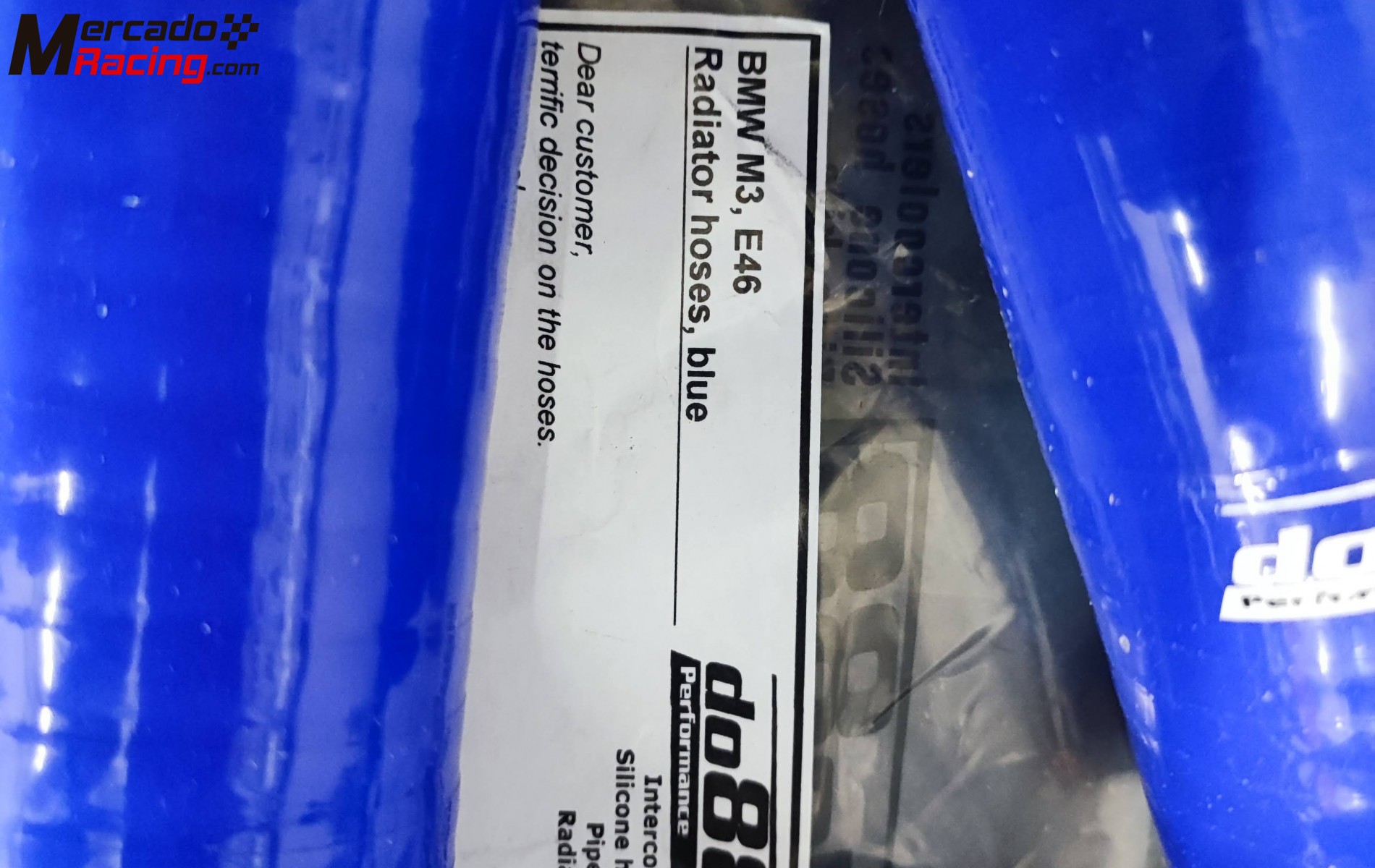 Tubos radiador silicone bmw