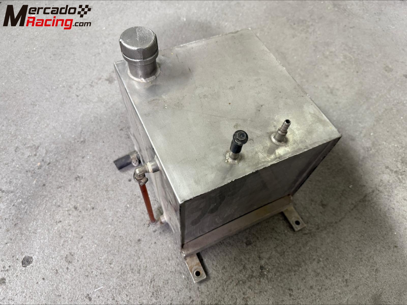 Deposito de agua de competición de aluminio 