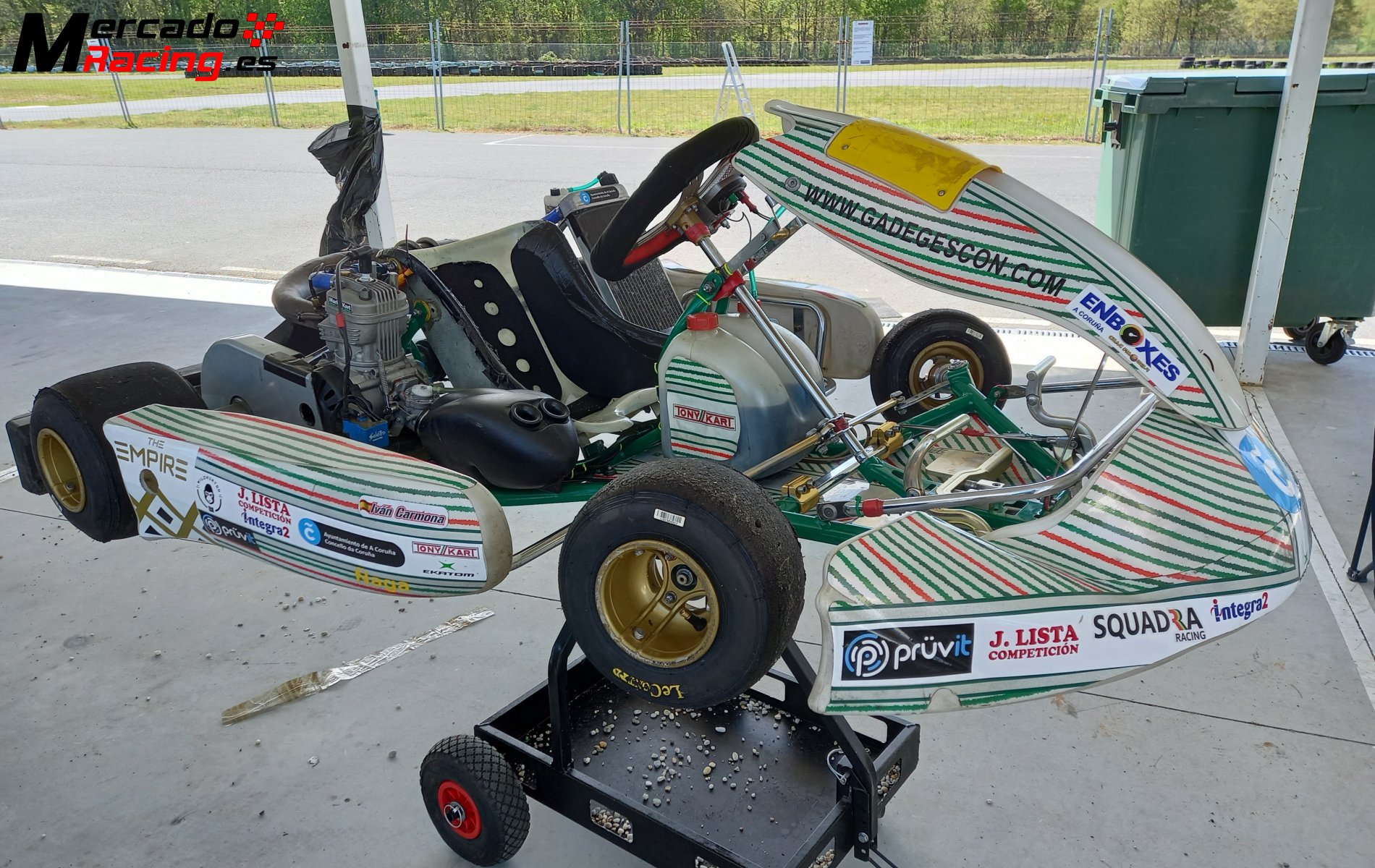 Chasis tony kart 401r junior/senior campeón gallego 2021