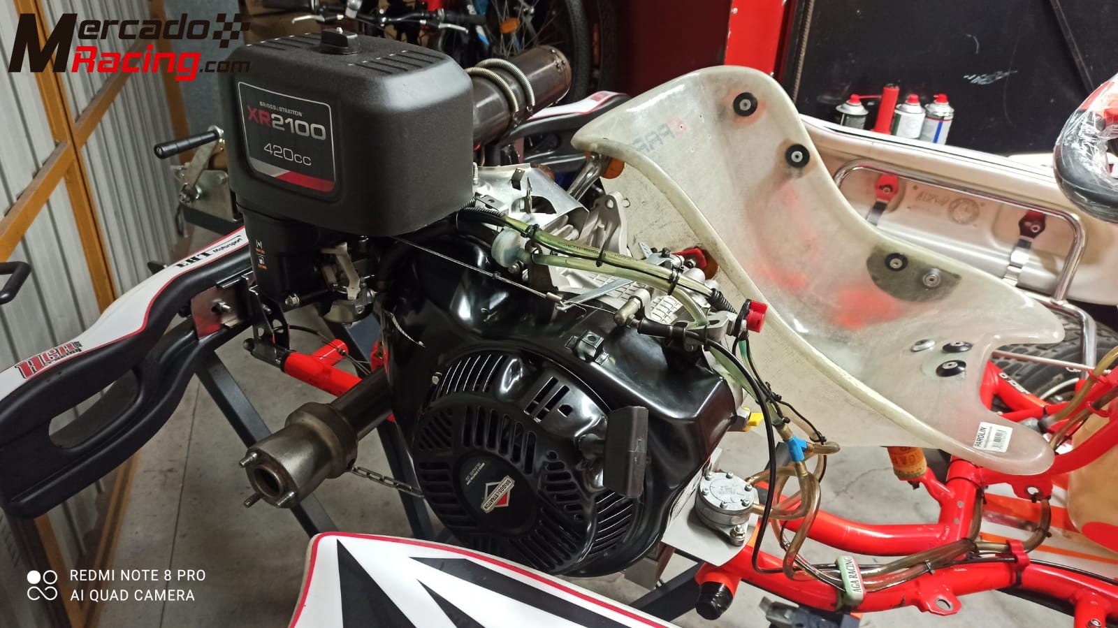 Motor briggs & stratton xr2100 de 420 cc