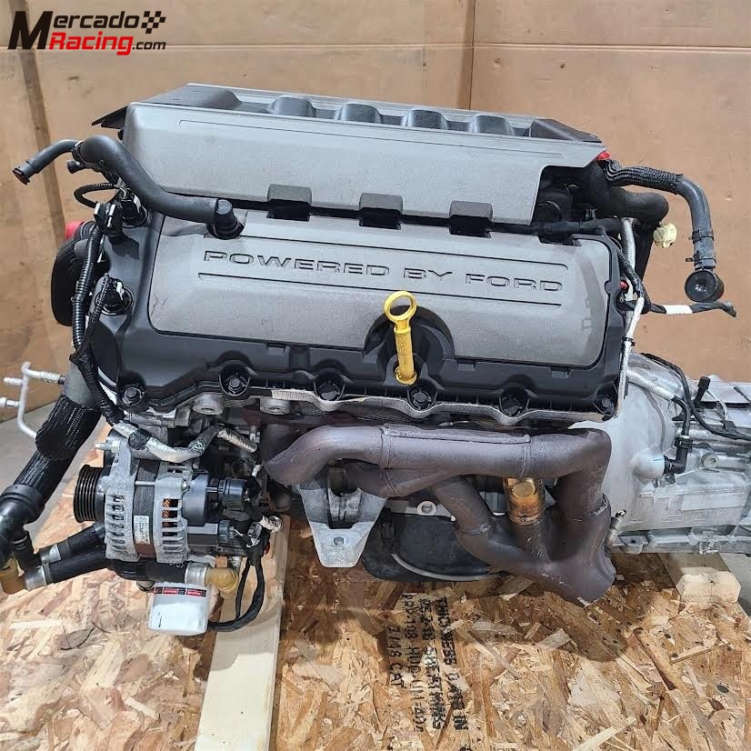 2017 mustang gt coyote engine motor swap manual trans 5.0l 61k aa7348