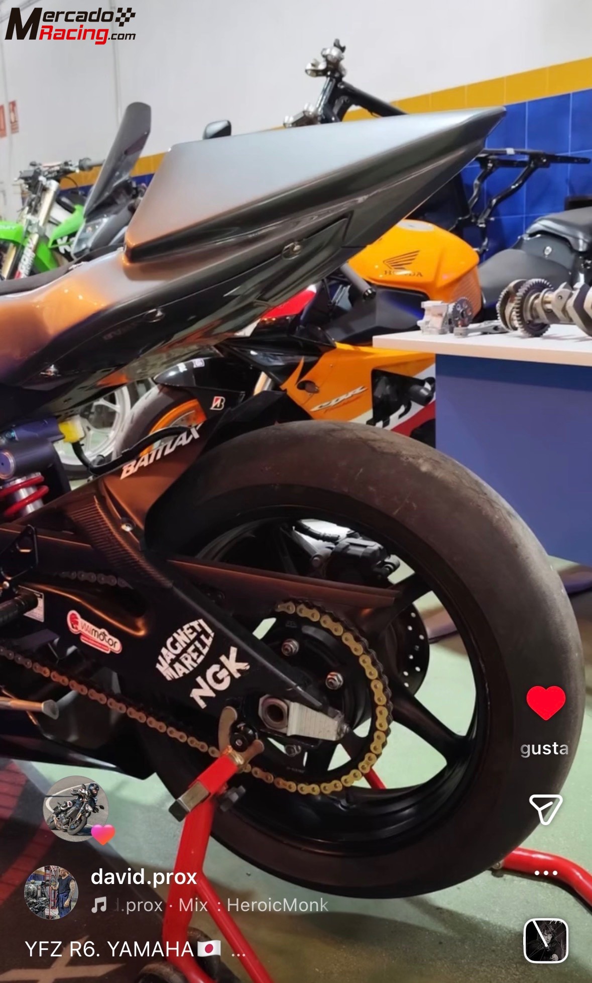 Yamaha r6r