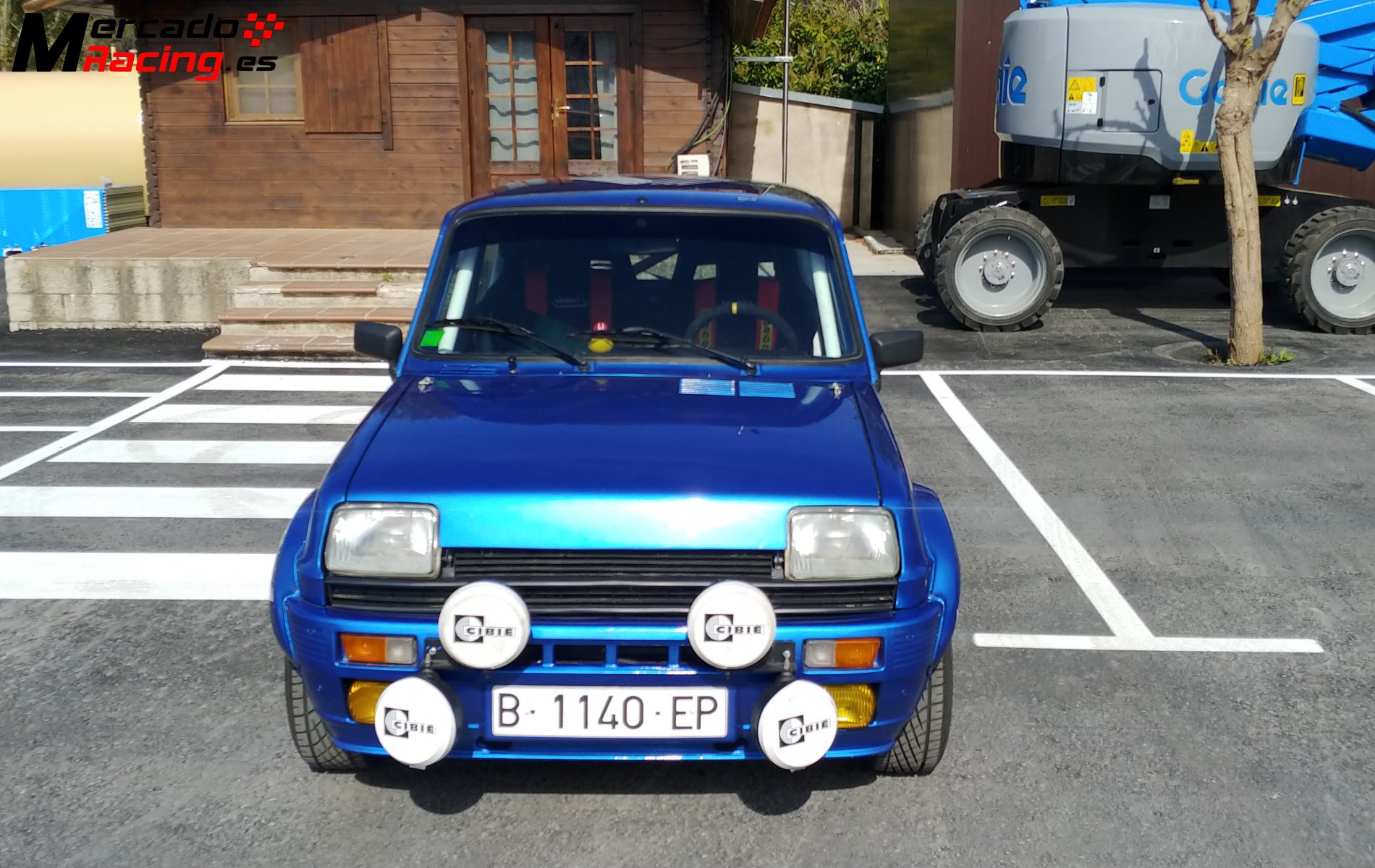 Renault 5 gtl con documentacion de rallye