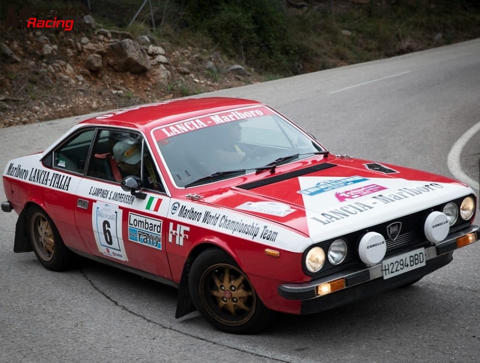 Lancia beta cupe clon mundoal de rally de 1974