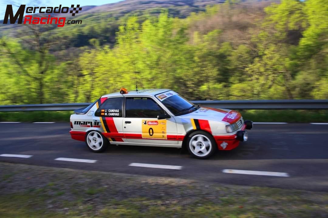 Peugeot 309 gti 8v rallyes año 87 nuevo precio ya q se vendio caja crabots 6v con autoblo y grupo 