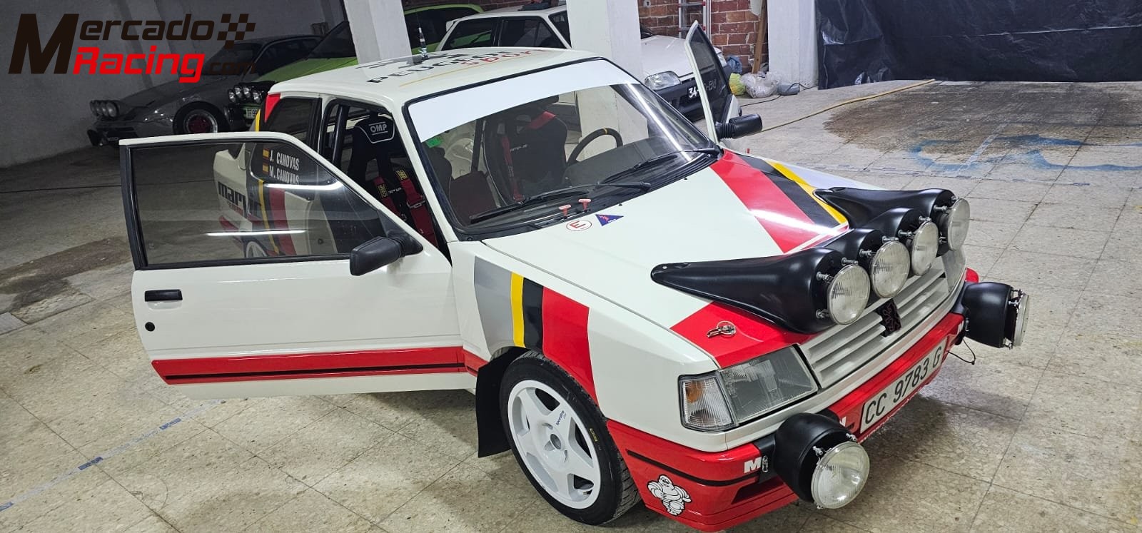 Peugeot 309 gti 8v rallyes año 87 nuevo precio ya q se vendio caja crabots 6v con autoblo y grupo 