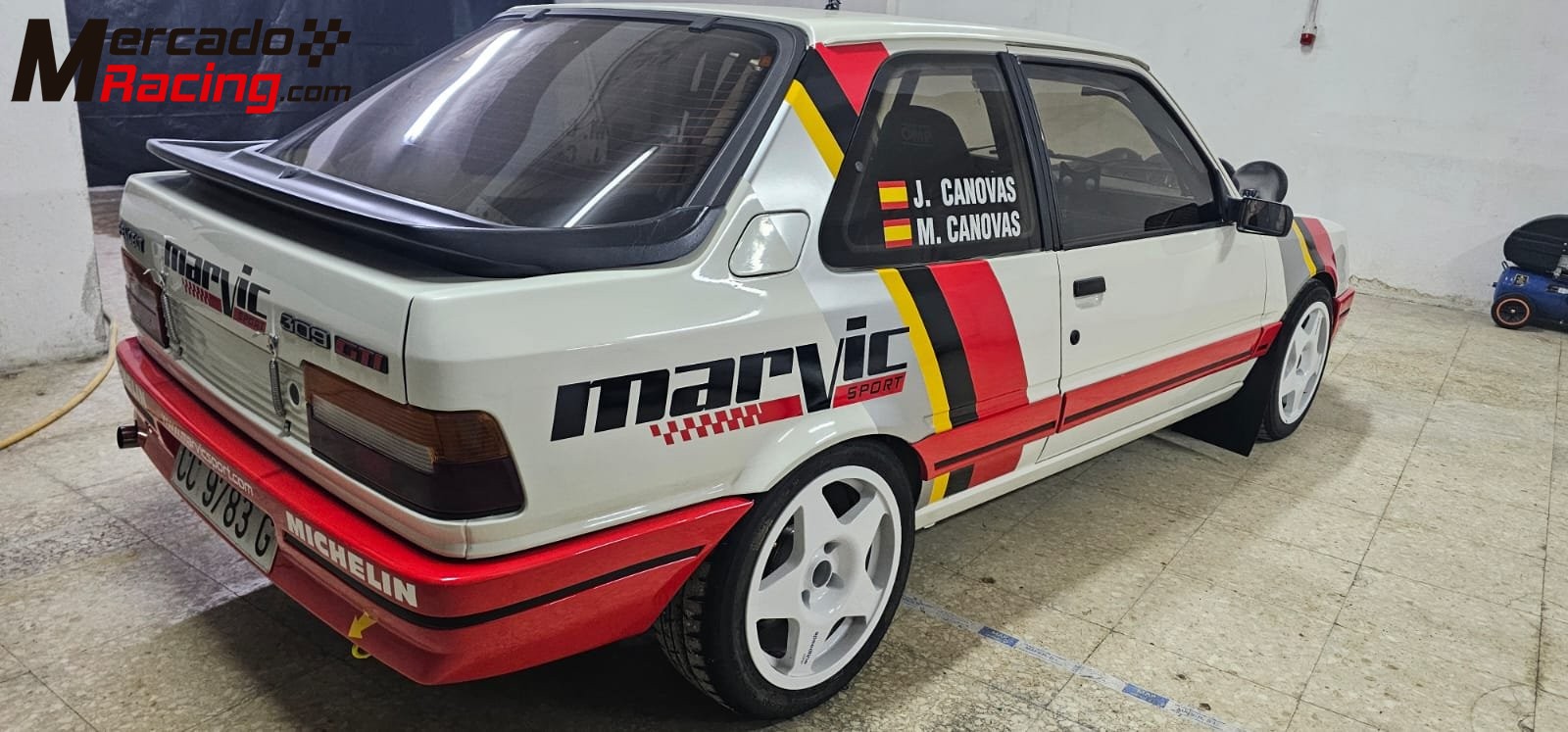 Peugeot 309 gti 8v rallyes año 87 nuevo precio ya q se vendio caja crabots 6v con autoblo y grupo 