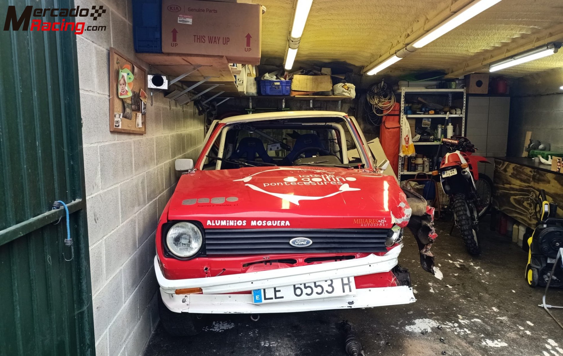 Siniestro ford fiesta mk1 supersport