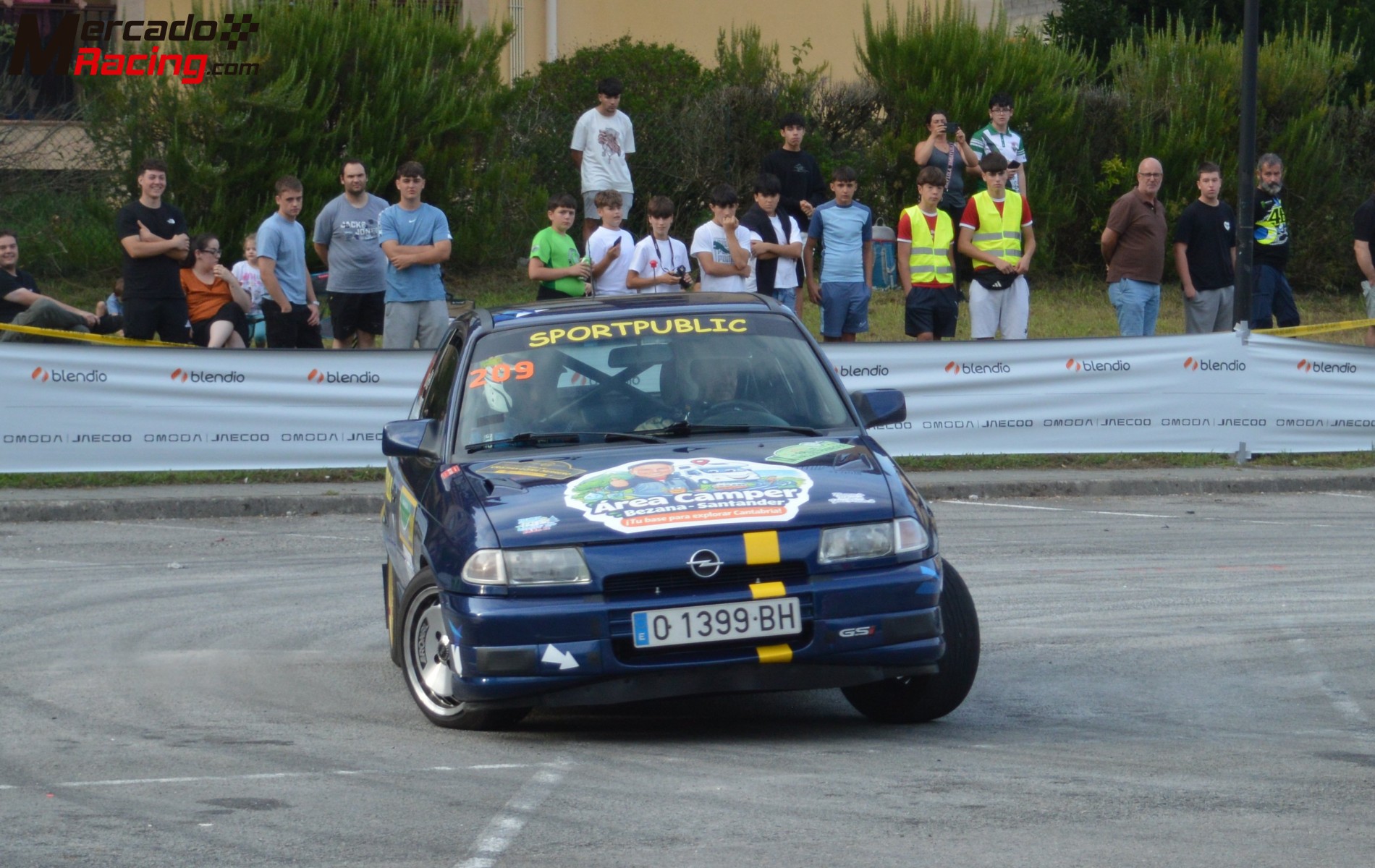 Opel astra gsi 2.0i 8v preparado para regularidad