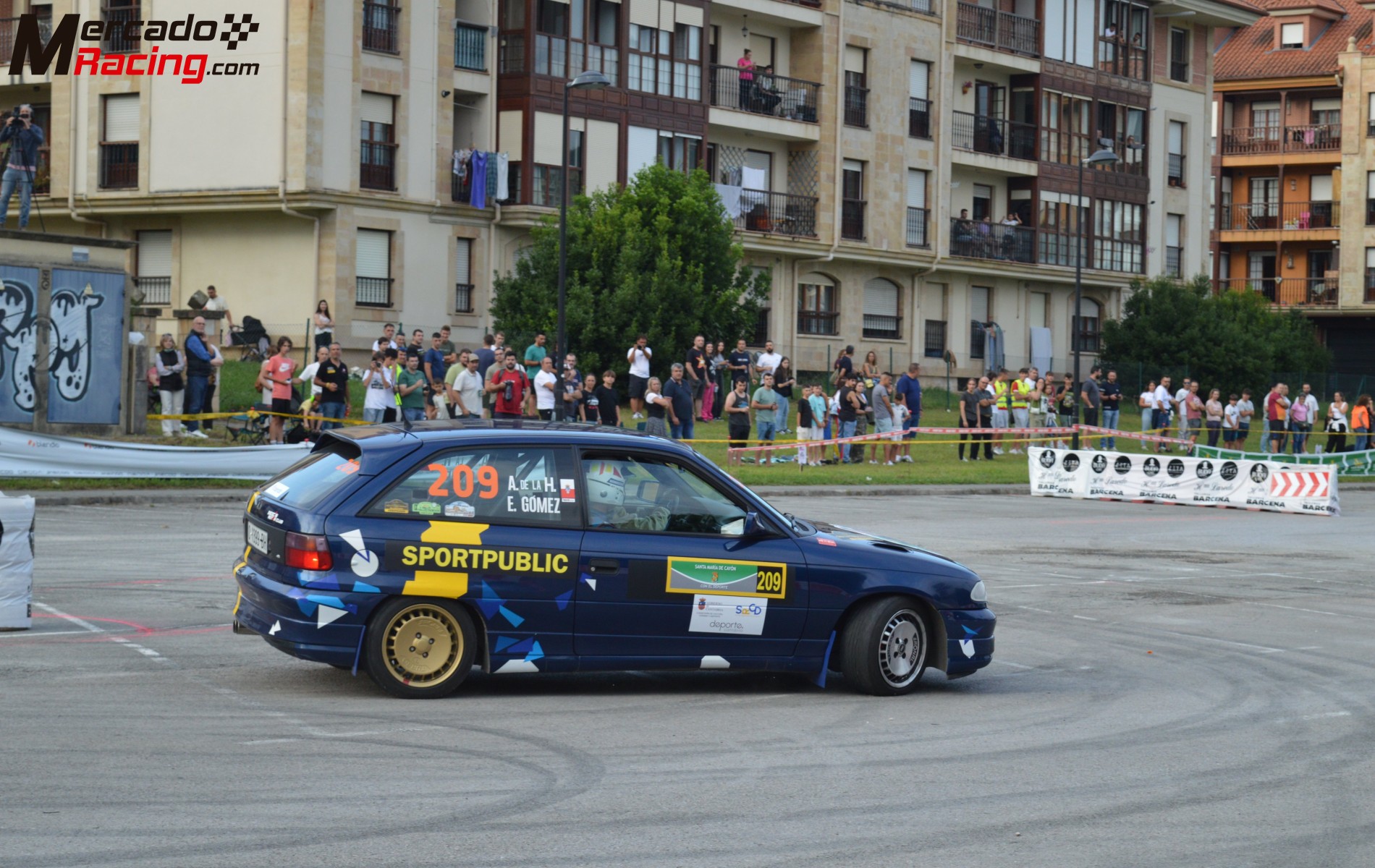 Opel astra gsi 2.0i 8v preparado para regularidad