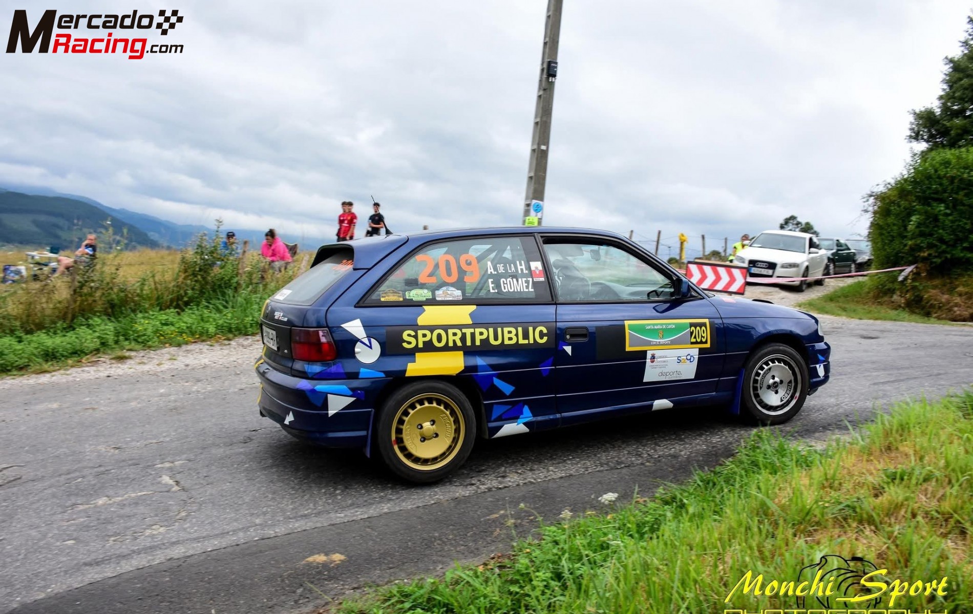 Opel astra gsi 2.0i 8v preparado para regularidad