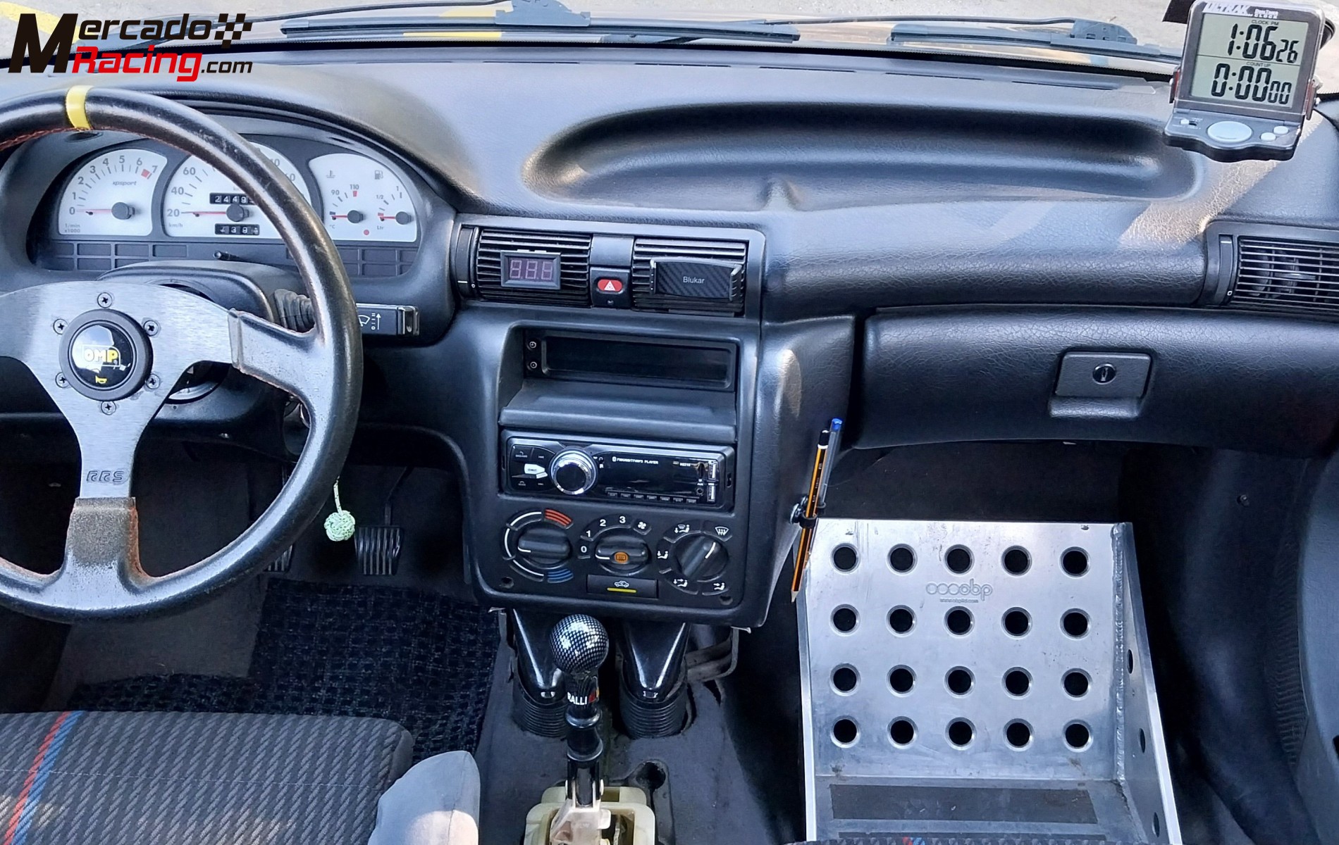 Opel astra gsi 2.0i 8v preparado para regularidad