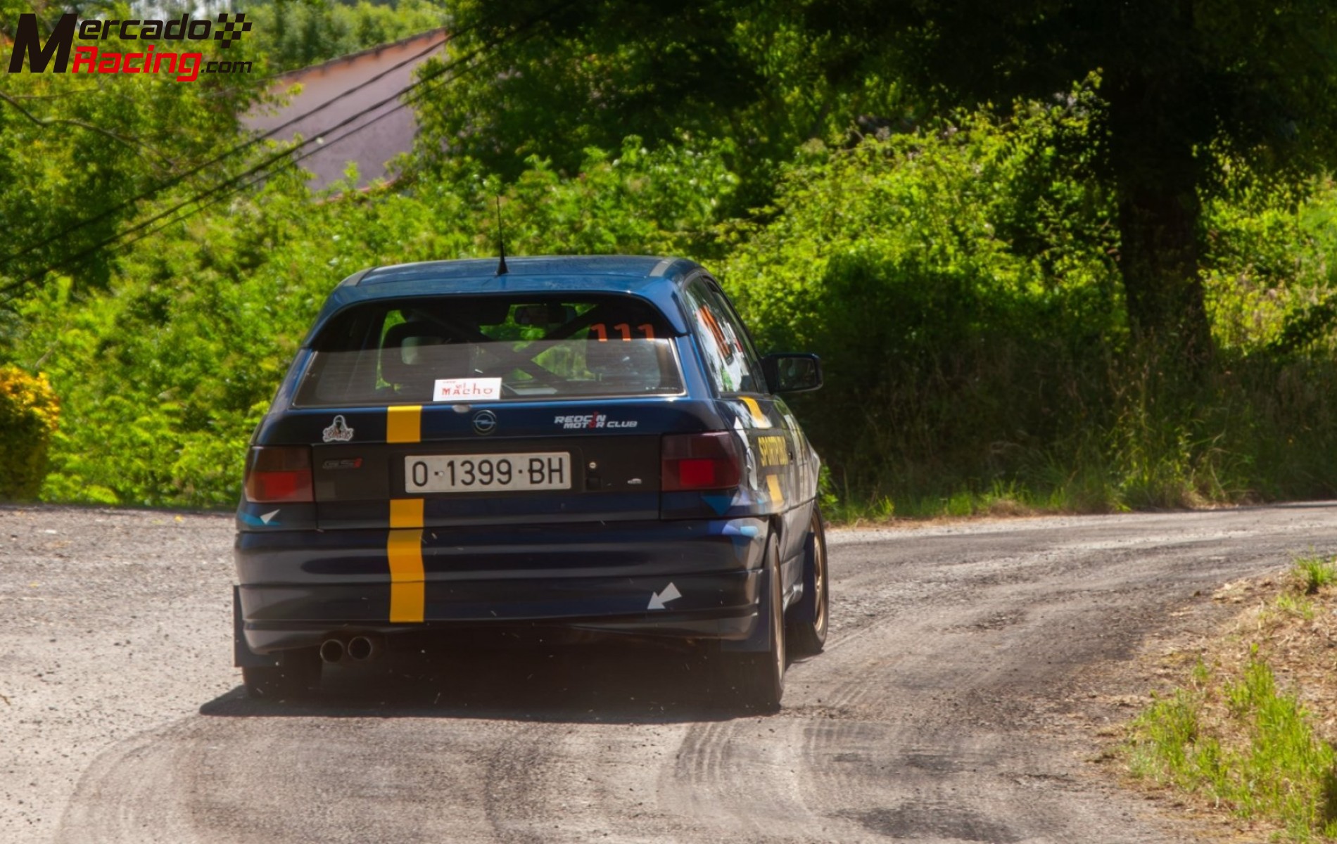 Opel astra gsi 2.0i 8v preparado para regularidad