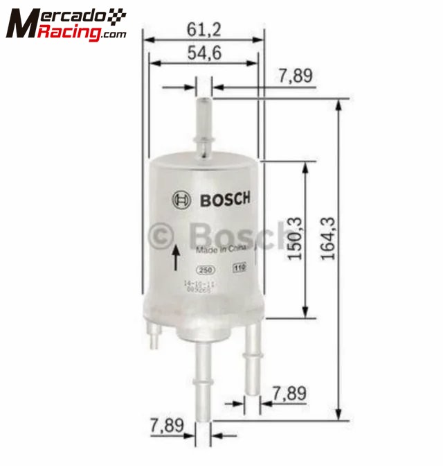 Filtro gasolina bosch f 026 403 006