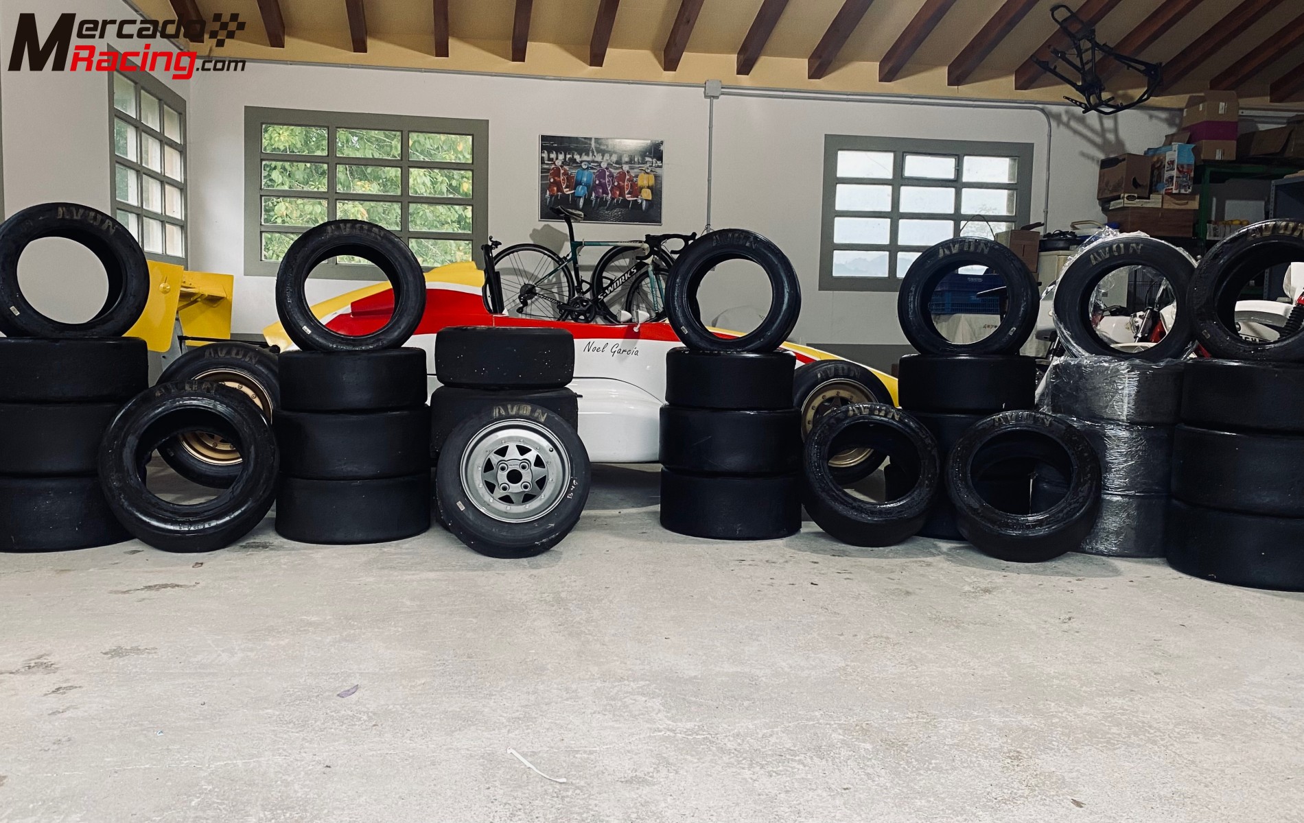 2 juegos neumaticos avon cm barqueta simca…