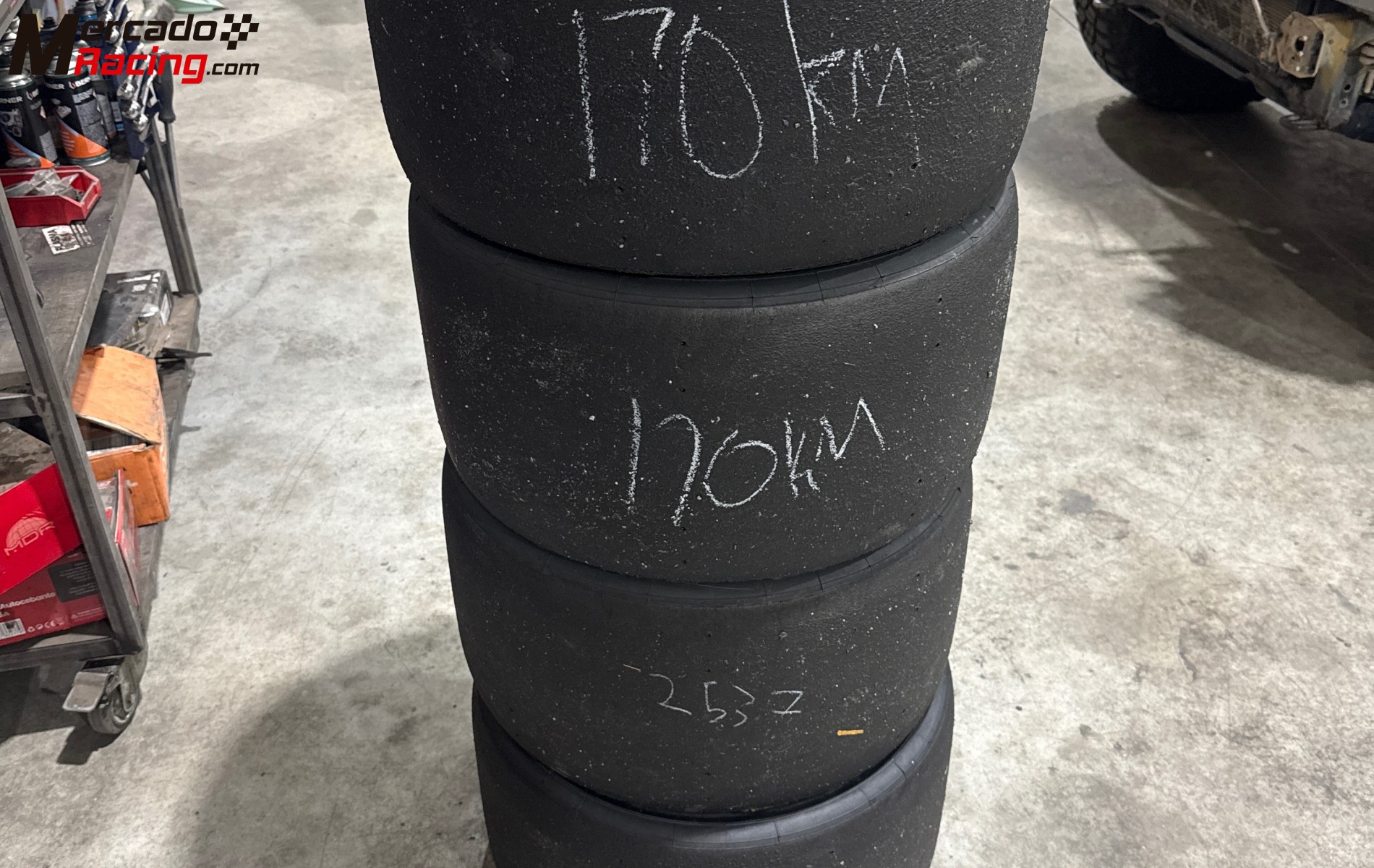 2 set slicks c92h 230/560r13 - 280/580r13  