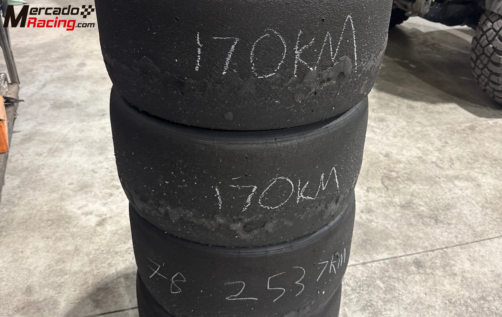 2 set slicks c92h 230/560r13 - 280/580r13  