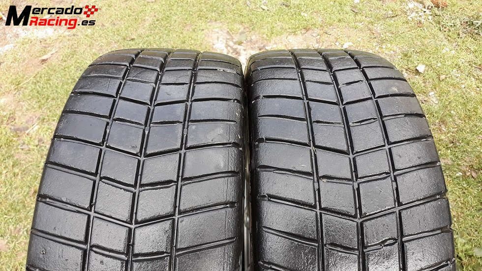 Lote de 4 ruedas de competición bfgoodrich / michelin. en 15.