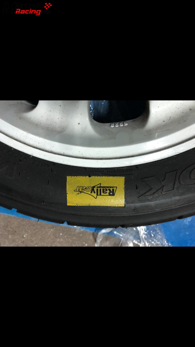 Neumaticos rally 15 de agua