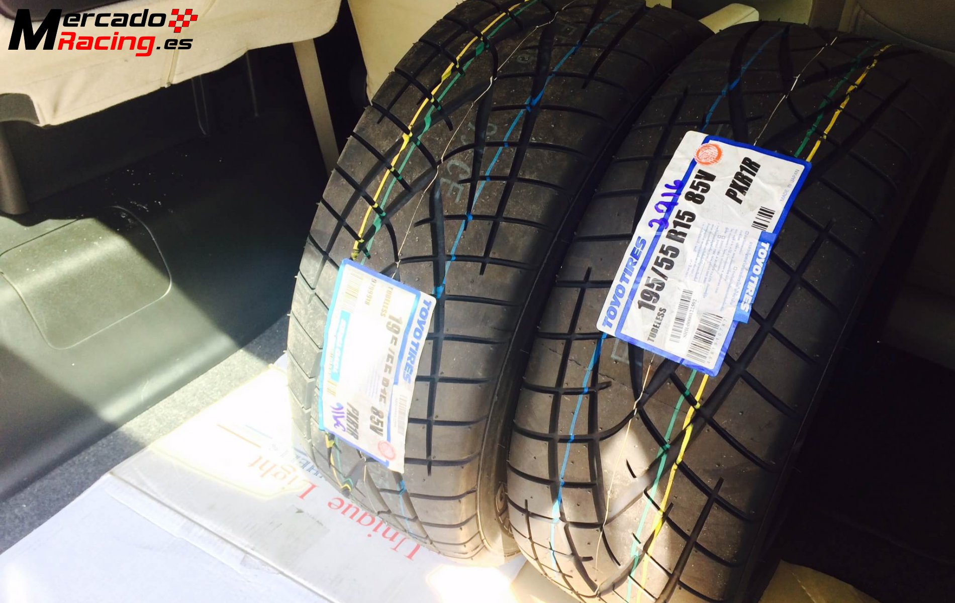 Toyo r1r 195/55r15 nuevos sin montar