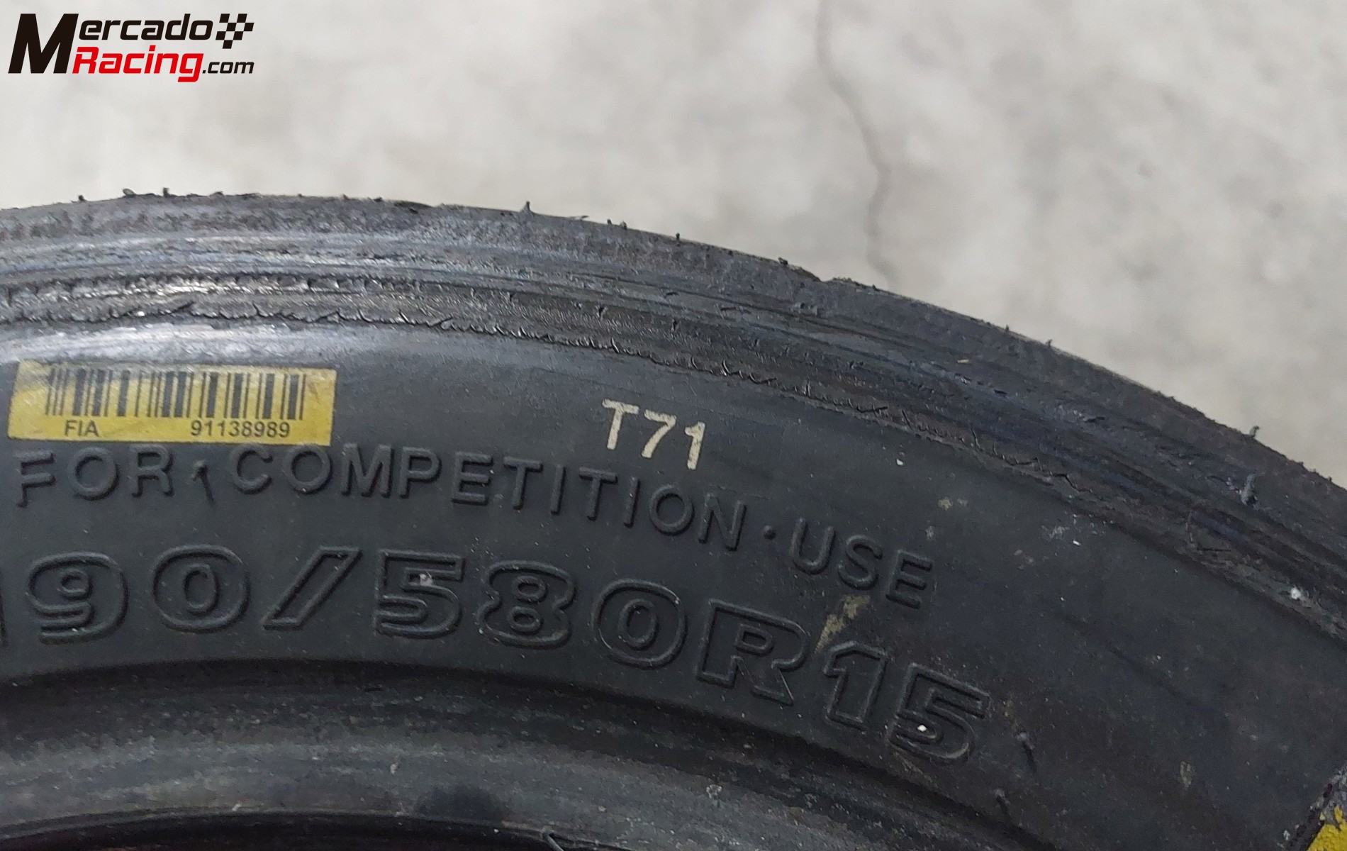 2 slick hankook 15 t71