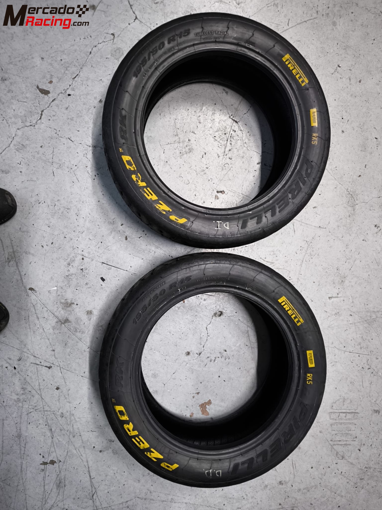 2 pirelli rk5 15