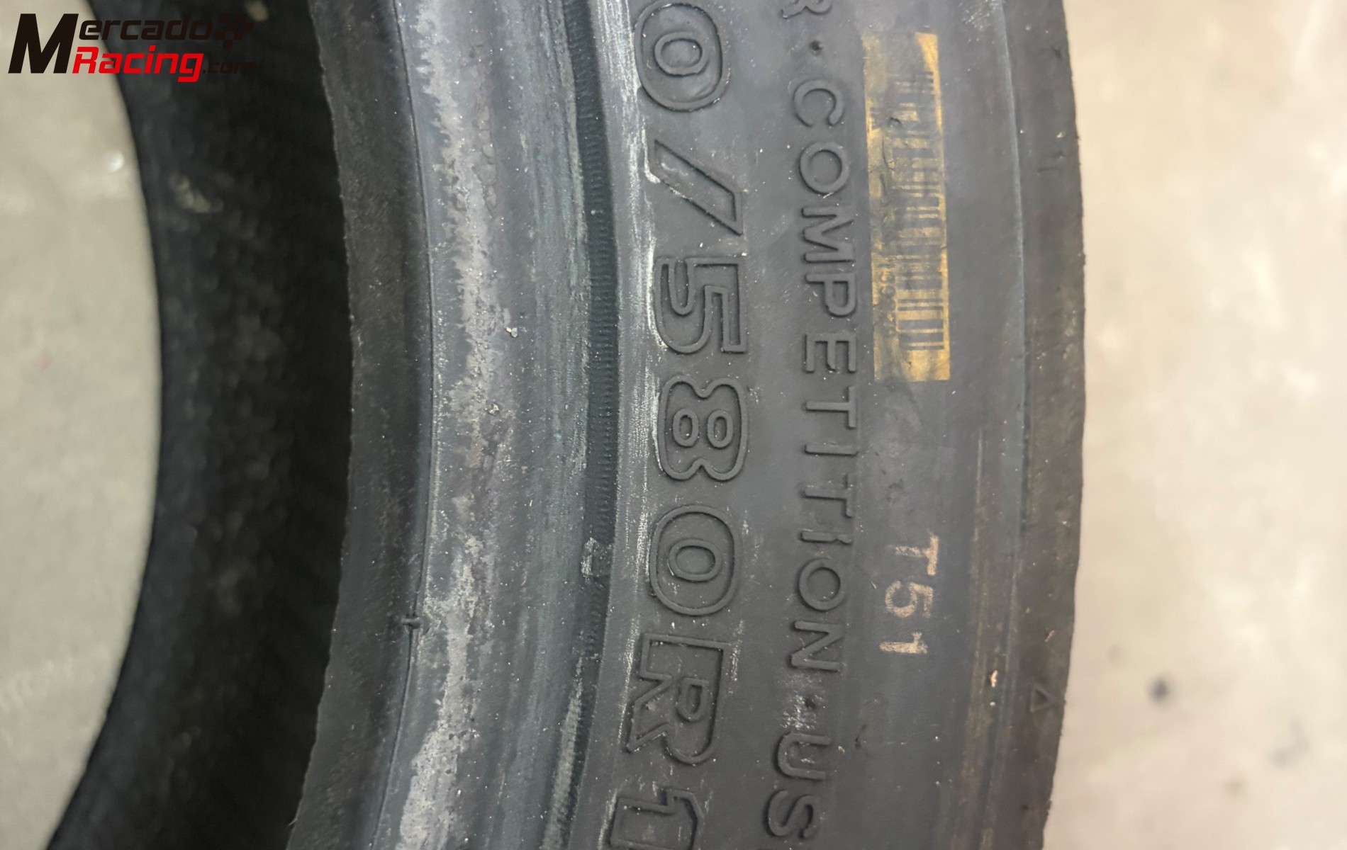2 slicks hankook 15” - t51