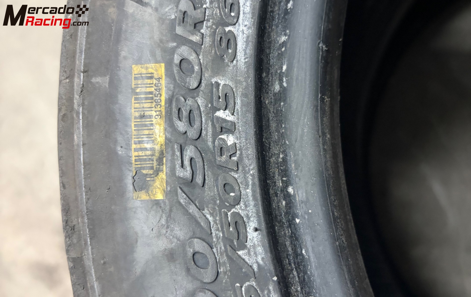 2 slicks hankook 15 - t36