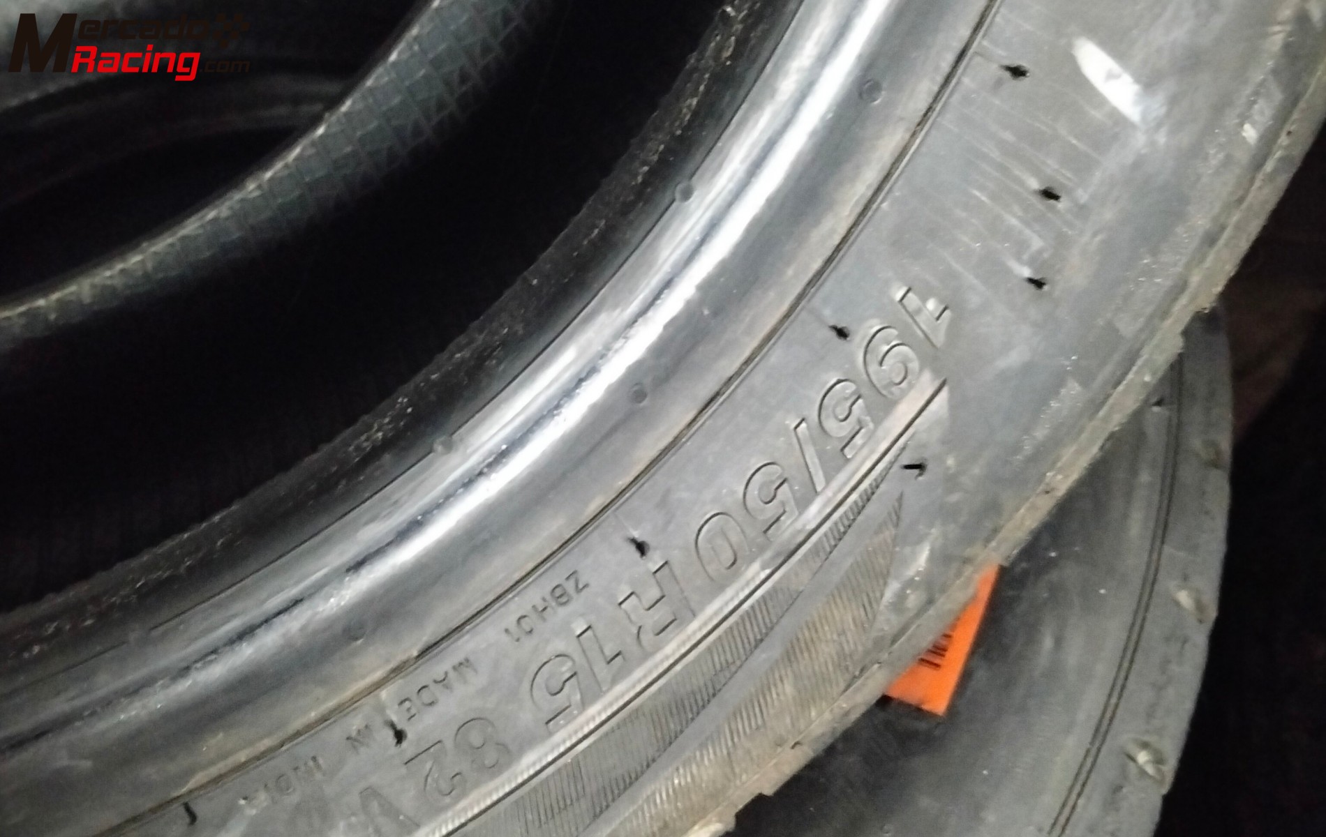 Slicks mrf blandas año 2025 195 50 15 4 unidades 