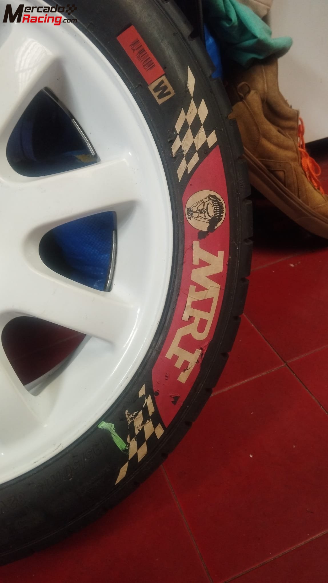 Neumáticos mrf slicks de competición en 15 de agua extrema 