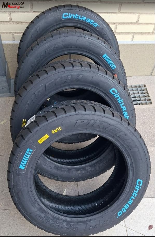 Pirelli cinturato rw1c en 15 nuevas, a estrenar.